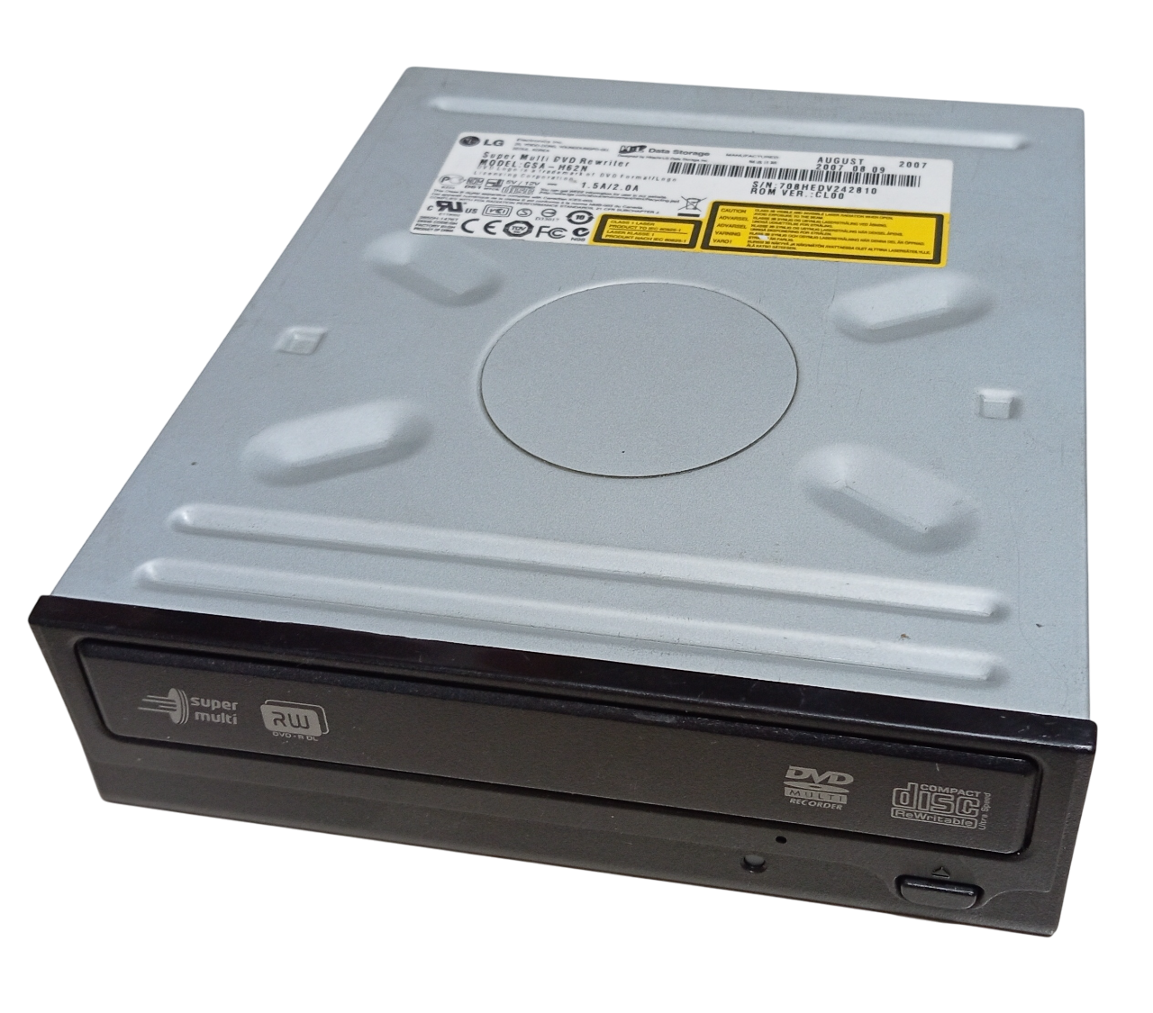 LG GSA-H62N Super Multi DVD Writer SATA Siyah DVD Yazıcı