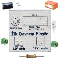 İlk Devrem Flaşör - Kendin Yap Kiti
