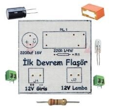İlk Devrem Flaşör - Kendin Yap Kiti