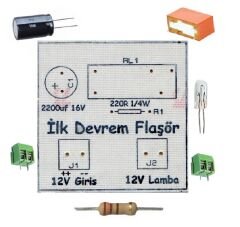 İlk Devrem Flaşör - Kendin Yap Kiti