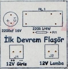 İlk Devrem Flaşör - Kendin Yap Kiti