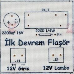 İlk Devrem Flaşör - Kendin Yap Kiti