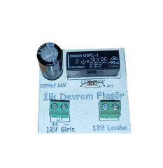 İlk Devrem Adaptörlü Soketli Lambalı Flaşör Devresi - Monteli