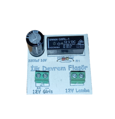 İlk Devrem Adaptörlü Soketli Lambalı Flaşör Devresi - Monteli