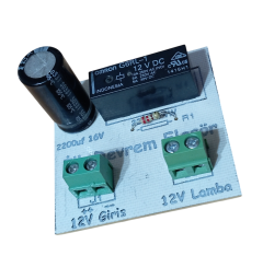 İlk Devrem Adaptörlü Soketli Lambalı Flaşör Devresi - Monteli