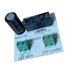 İlk Devrem Adaptörlü Soketli Lambalı Flaşör Devresi - Monteli