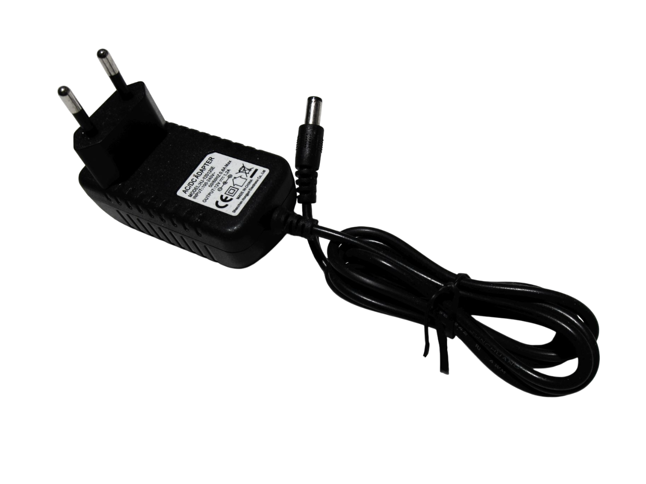12V 1.2A Modem ve Arduino Uyumlu Plastik Kasa Priz Tipi Adaptör HJ-120120E