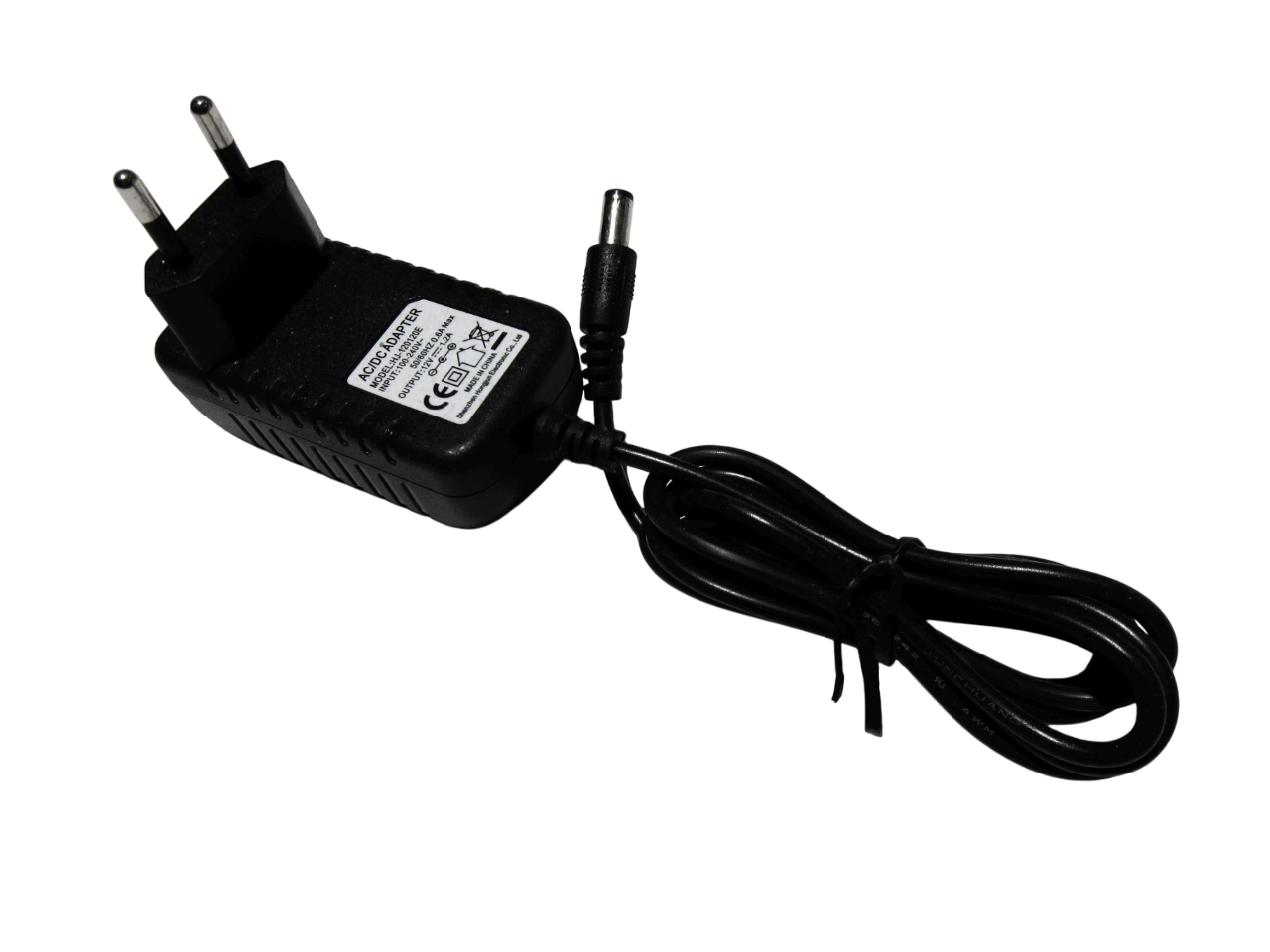 12V 1.2A Modem ve Arduino Uyumlu Plastik Kasa Priz Tipi Adaptör HJ-120120E