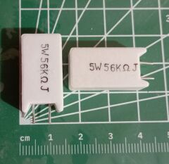 56K 5W Taş Direnç - 10 Adet