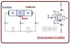 5 Adet RFT 2N3055 Transistör NPN TO-3 60V 15A
