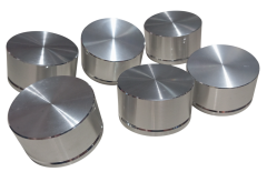 6 Adet Alüminyum Ses Kontrol Pot Başlığı 44x24mm Gümüş 6mm D Tip ve Tırtıl Mile Uygun
