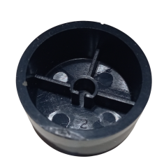 15 Adet Plastik Siyah Ses Kontrol Pot Başlığı 35x18mm 6mm D Tip Mile Uygun
