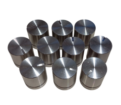 10 Adet Alüminyum Ses Kontrol Gümüş Pot Başlığı 20x22mm 6mm D Tip Mile Uygun