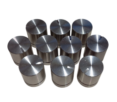 10 Adet Alüminyum Ses Kontrol Gümüş Pot Başlığı 20x22mm 6mm D Tip Mile Uygun