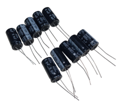 10 Adet 6.8uF 400V Elektrolitik Kondansatör 10x20mm