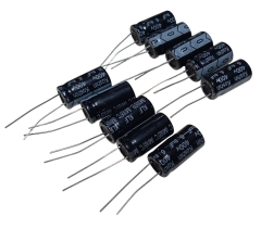 10 Adet 6.8uF 400V Elektrolitik Kondansatör 10x20mm