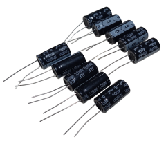 10 Adet 6.8uF 400V Elektrolitik Kondansatör 10x20mm