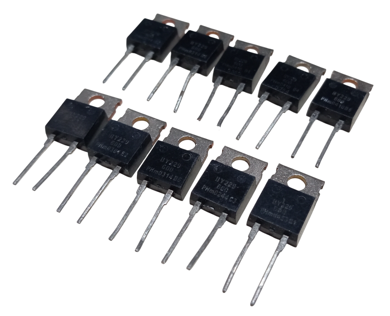 10 Adet BY229-600 8A 600V TO-220 Hızlı Diyot