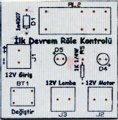 İlk Devrem Röle Kontrolü - Kendin Yap Kiti