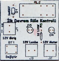 İlk Devrem Röle Kontrolü - Kendin Yap Kiti