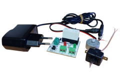 İlk Devrem Adaptörlü Motorlu Lambalı Röle Kontrol Devresi - Monteli