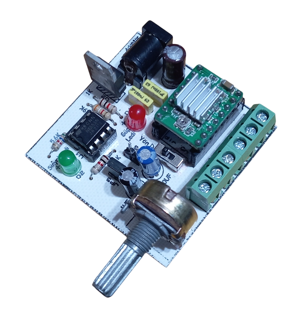 DC 8-35V 1A A4988'li Step Motor Sürücülü Hız Yön Kontrol Devresi