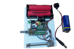 Step Motor Hız Yön Kontrol Pilli Öğrenci Deney Devresi