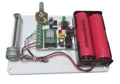 Step Motor Hız Yön Kontrol Pilli Öğrenci Deney Devresi