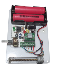 Step Motor Hız Yön Kontrol Pilli Öğrenci Deney Devresi