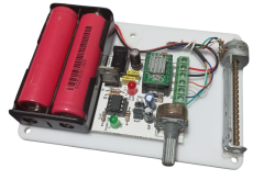 Step Motor Hız Yön Kontrol Pilli Öğrenci Deney Devresi