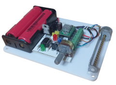 Step Motor Hız Yön Kontrol Pilli Öğrenci Deney Devresi