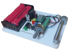Step Motor Hız Yön Kontrol Pilli Öğrenci Deney Devresi