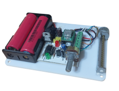 Step Motor Hız Yön Kontrol Pilli Öğrenci Deney Devresi