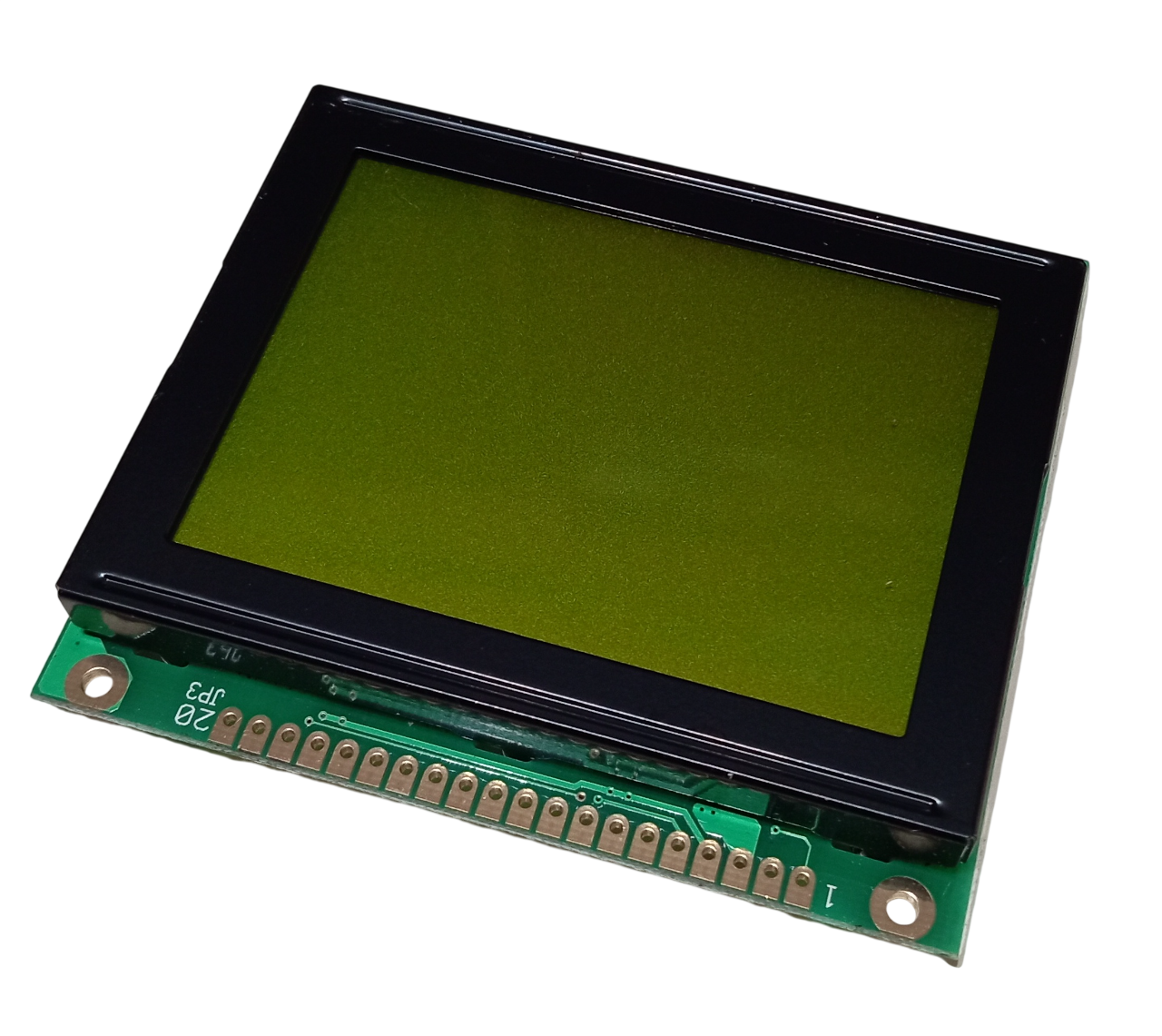 128x64 Grafik LCD Ekran Yeşil - NMTG-S12864XFYHSGY-10B