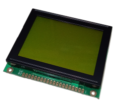 128x64 Grafik LCD Ekran Yeşil - NMTG-S12864XFYHSGY-10B