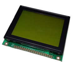 128x64 Grafik LCD Ekran Yeşil - NMTG-S12864XFYHSGY-10B