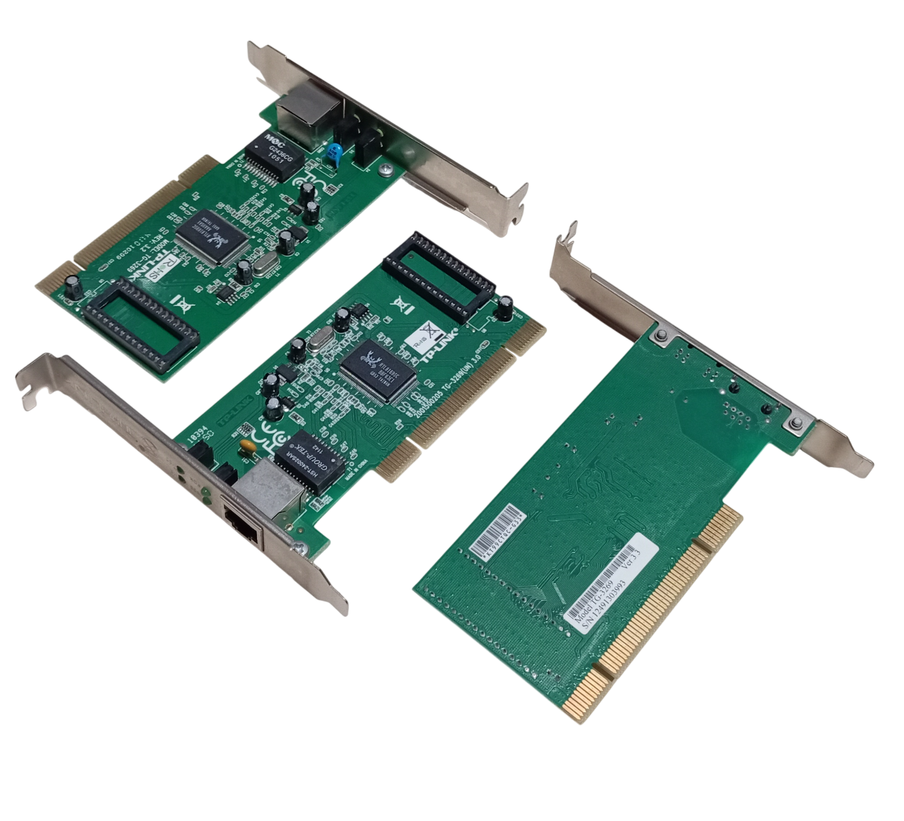 3 Adet Tp-Link TG-3269 32-bit Gigabit PCI Network Adaptör