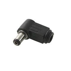 Arduino 90 Derece Power Güç Soketi 5.5x2.1mm Erkek DC Barrel Jack 2.1mm Şaselere Uygun L Uçlu Soket