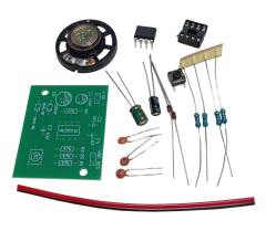 DC 5V Ding Dong NE555 Kendin Yap Kapı Zili Hobi Devresi DIY Lehimleme Kiti - Demonte(Montesiz)