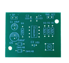 DC 5V Ding Dong NE555 Kendin Yap Kapı Zili Hobi Devresi DIY Lehimleme Kiti - Demonte(Montesiz)