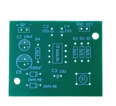DC 5V Ding Dong NE555 Kendin Yap Kapı Zili Hobi Devresi DIY Lehimleme Kiti - Demonte(Montesiz)