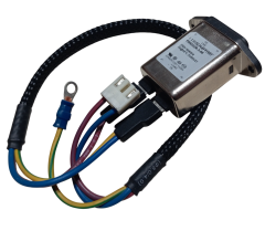 Schaffner FN9222R-3-06 IEC Konnektör 30cm Kablo Soketli Güç Giriş EMI Filtresi Modülü 3A 250VAC 50/60Hz