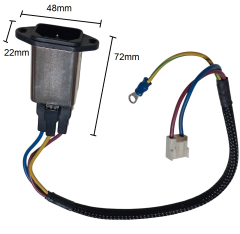 Schaffner FN9222R-3-06 IEC Konnektör 30cm Kablo Soketli Güç Giriş EMI Filtresi Modülü 3A 250VAC 50/60Hz