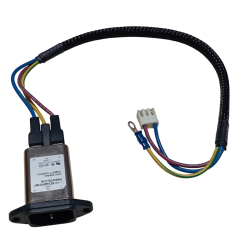 Schaffner FN9222R-3-06 IEC Konnektör 30cm Kablo Soketli Güç Giriş EMI Filtresi Modülü 3A 250VAC 50/60Hz