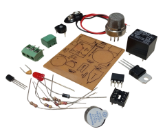 DC 9-12V MQ-4 Gaz Sensörü Kendin Yap Hobi Devresi DIY Lehimleme Kiti - Demonte(Montesiz)