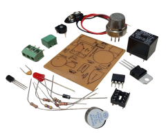 DC 9-12V MQ-4 Gaz Sensörü Kendin Yap Hobi Devresi DIY Lehimleme Kiti - Demonte(Montesiz)