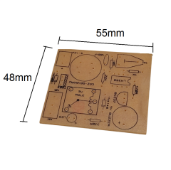 DC 9-12V MQ-4 Gaz Sensörü Kendin Yap Hobi Devresi DIY Lehimleme Kiti - Demonte(Montesiz)