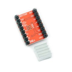 A4988 Soğutuculu DC 8-35V 2A Step Motor Sürücü Kartı Kırmızı PCB