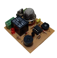 DC 9-12V MQ-4 Gaz Sensörü Öğrenci Deneyi Hobi Devresi - Monteli