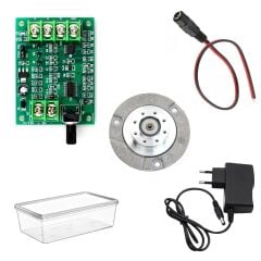 Kutulu Hard Disk Sürücü Motoru HDD BLDC Fırçasız Motor Hız Kontrolü Öğrenci Deney Seti